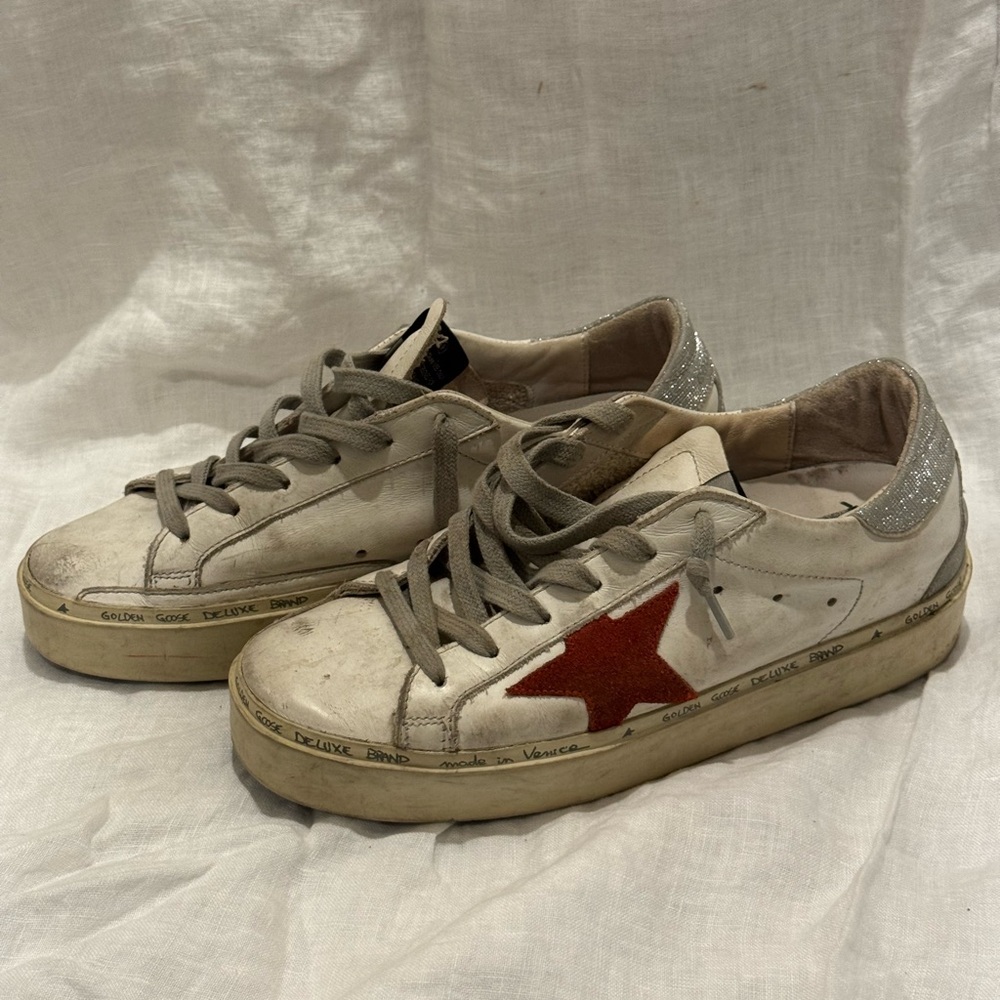 Golden Goose Hi Star Platform Sneakers